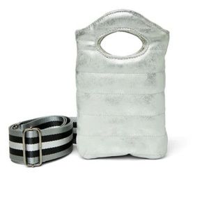 Think Royln mini florent cutest crossbody bag in silver NWTS